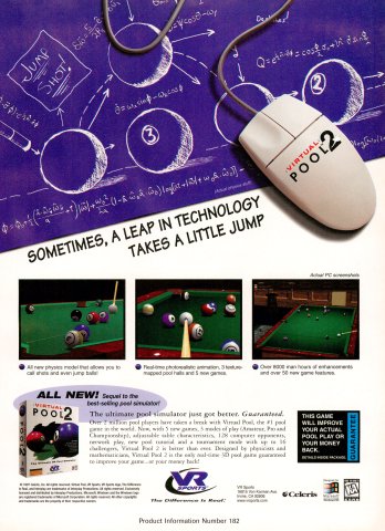 Virtual Pool 2 (December, 1997)