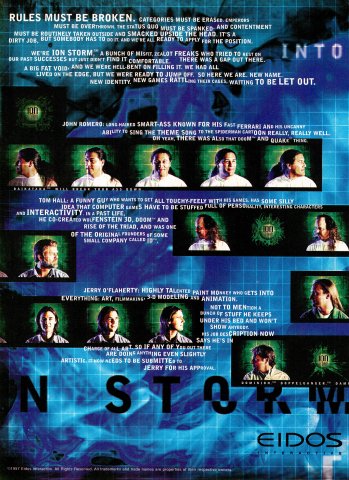 Ion Storm Interactive developers (December, 1997) 01