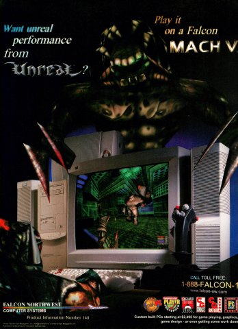 Falcon Mach V gaming PC (December, 1997)