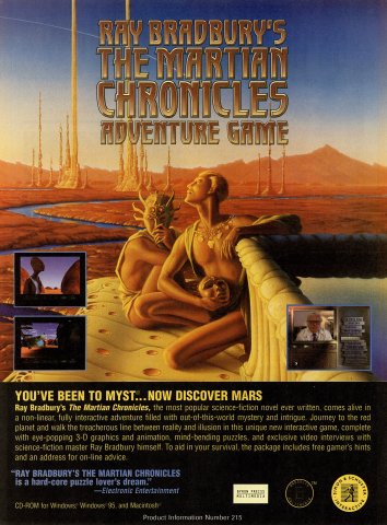 Ray Bradbury's The Martian Chronicles (December, 1995)