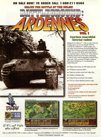 Battleground: Ardennes, Vol. 1 (December, 1995)