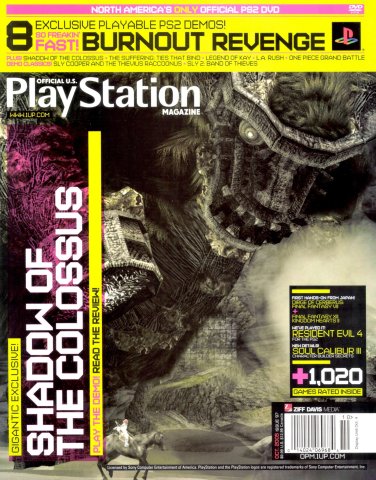 Official U.S. Playstation Magazine Issue 097 (October 2005)