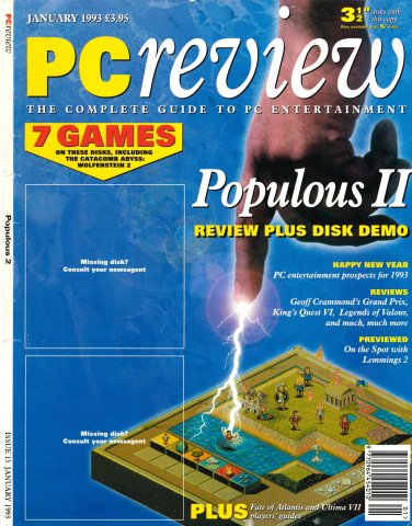 PC Review Issue 15 (January 1993)