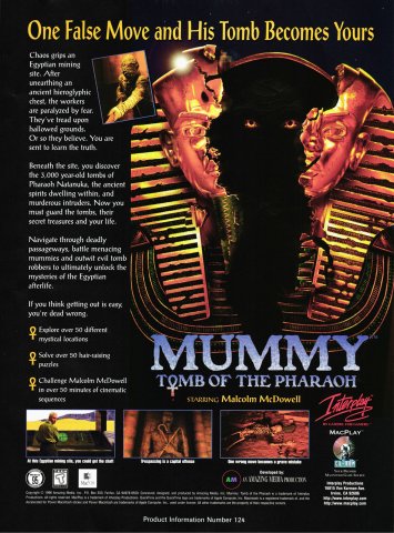 Mummy: Tomb of the Pharaoh (September, 1996)
