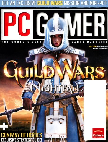 PC Gamer Issue 154 November 2006