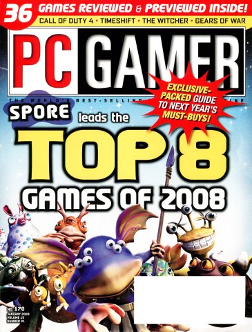 PC Gamer Issue 170 (January 2008)