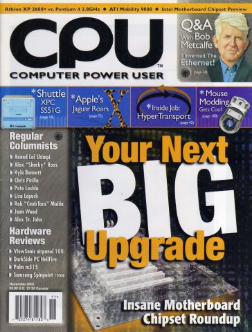 Computer Power User Volume 02, Number 11 (November 2002)