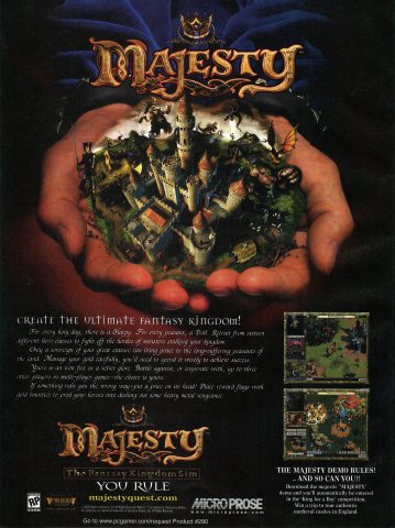 Majesty: The Fantasy Kingdom Sim (March, 2000)