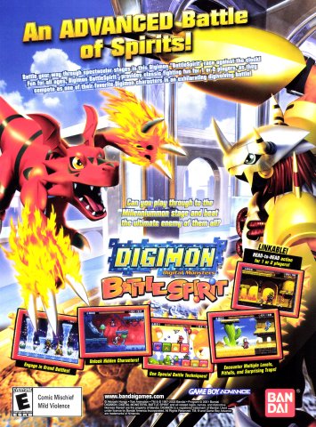 Digimon: Battle Spirit (January, 2003)