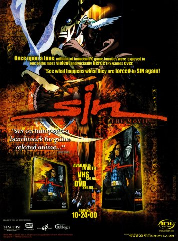 Sin: The Movie (November, 2000)