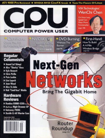 Computer Power User Volume 02, Number 09 (September 2002)