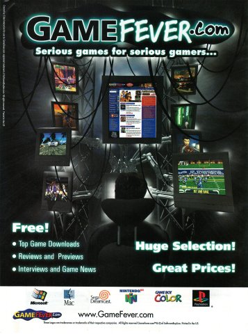 GameFever.com (March, 2000)