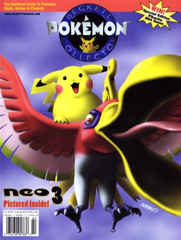 Beckett Pokemon Collector Issue 018 (February 2001)