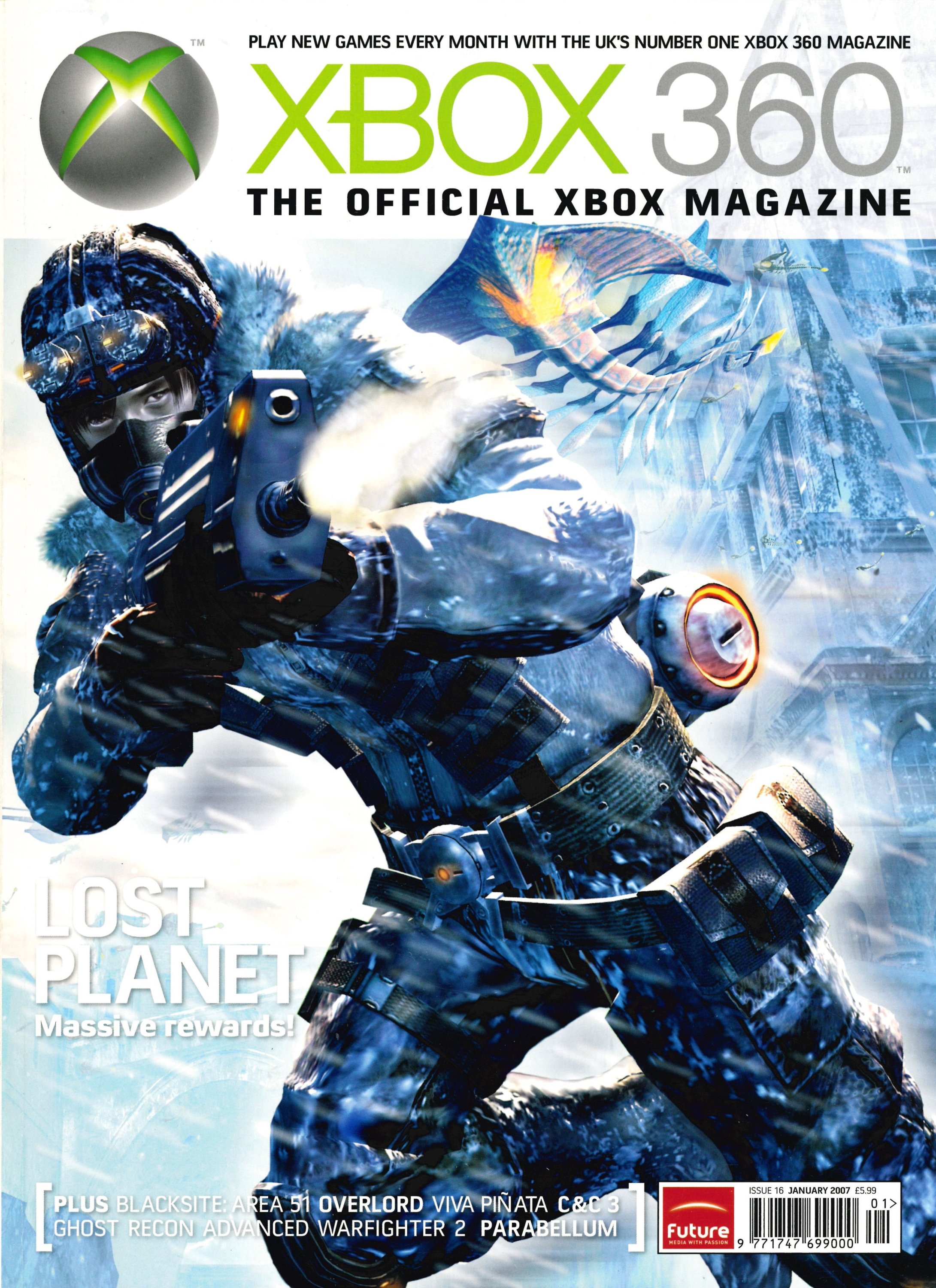 XBOX 360 The Official Magazine Issue 016 January 2007 - Xbox 360: The  Official Magazine - Retromags Community