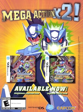 Mega Man Star Force 2: Zerker X Saurian (July, 2008)