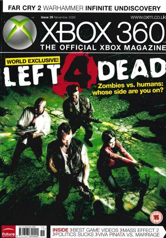 XBOX 360 The Official Magazine Issue 039 November 2008