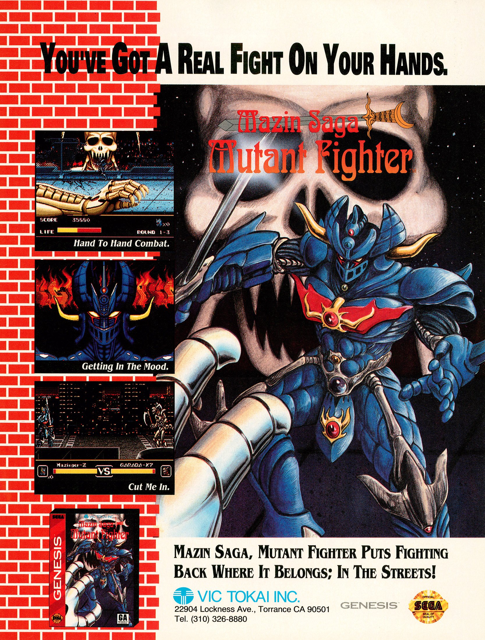 Mazin Saga: Mutant Fighter (September, 1993) - M - Retromags Community