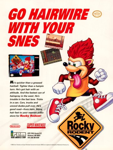 Rocky Rodent (September, 1993) 04