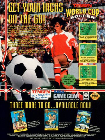 World Cup Soccer (September, 1993)