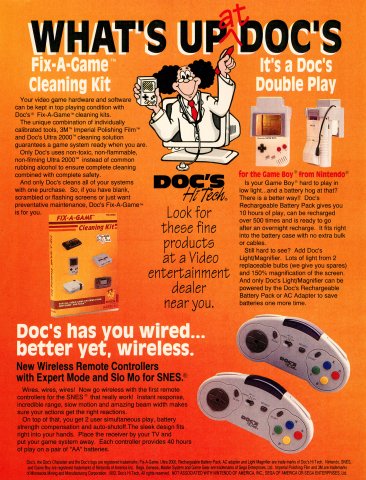 Doc's Hi Tech Wireless Remote Controllers (January, 1994)