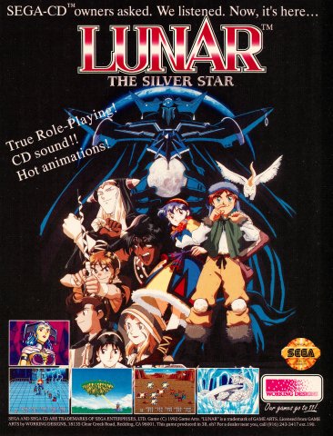 Lunar: The Silver Star (January, 1994)