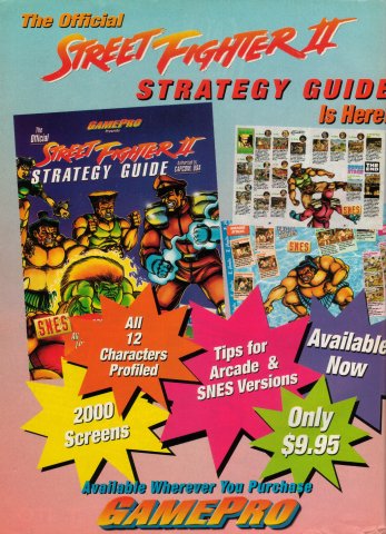 GamePro's Street Fighter II strategy guide (February, 1993)