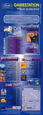 GameStation (UK) (March, 2001)