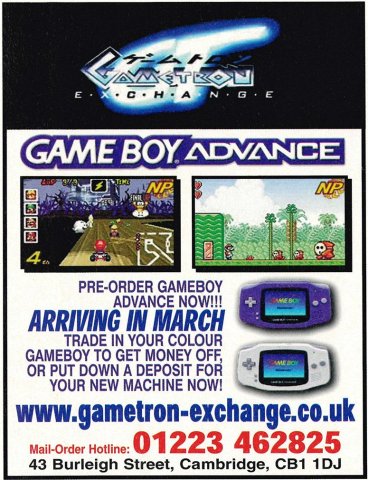 Gametron Exchange (UK) (March, 2001)