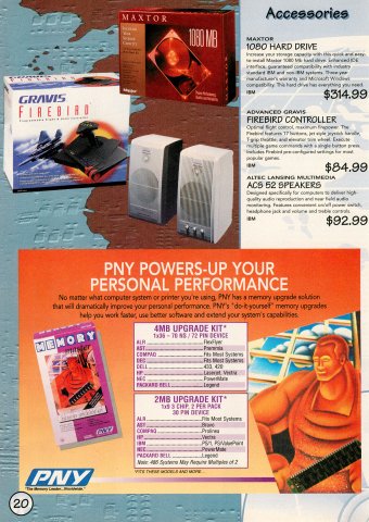 Electronics Boutique catalog (November, 1995) 20