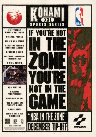 NBA In the Zone (December, 1995)