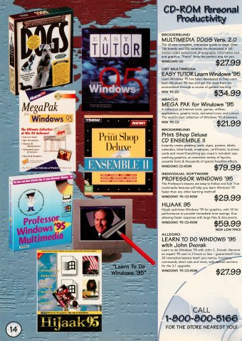 Electronics Boutique catalog (November, 1995) 14