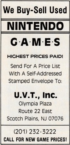 U.V.T., Inc. (March, 1990)