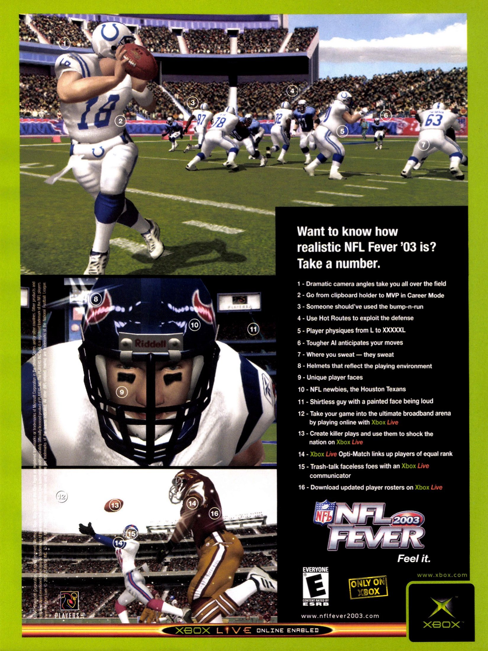 NFL Fever, 2003 [Xbox]