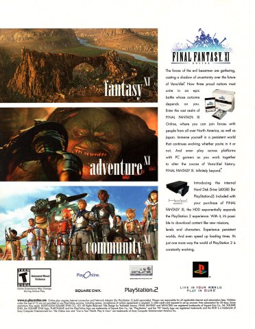 Final Fantasy XI Online (March, 2004)