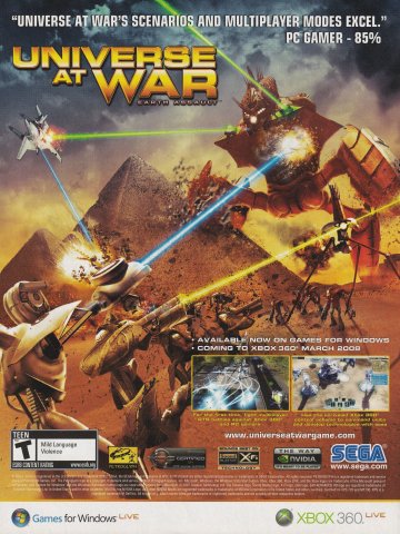 Universe at War: Earth Assault (April, 2008)