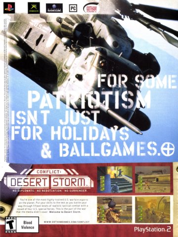 Conflict: Desert Storm (November, 2002)