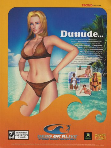 Dead or Alive Xtreme Beach Volleyball (February, 2003)