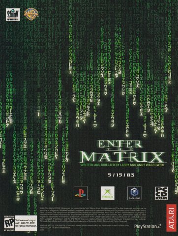 Enter the Matrix (February, 2003)