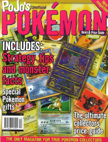 Pojo's Unofficial Pokemon News & Price Guide Monthly Issue 01