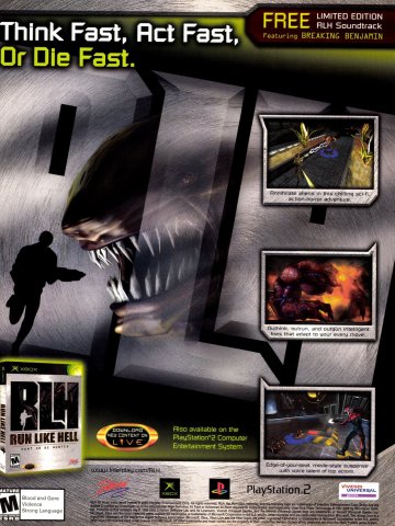 Run Like Hell (April 2003)