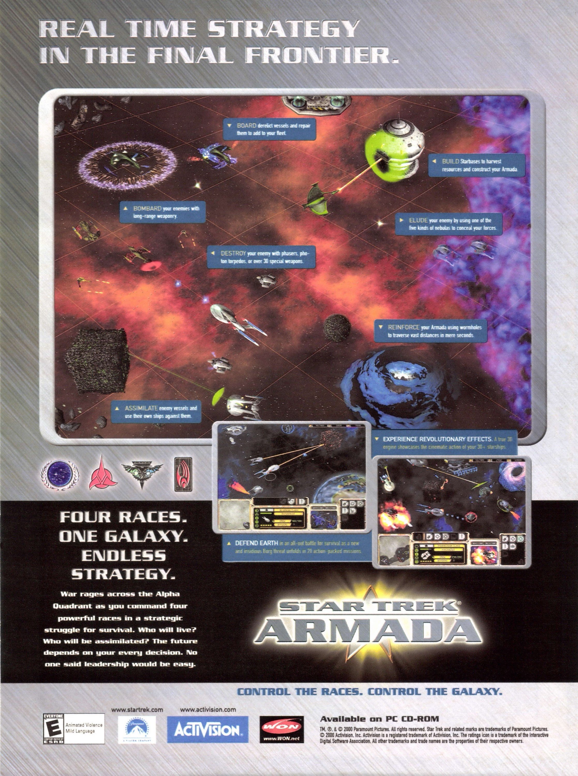 Star Trek Armada April 2000 Star Trek Retromags Community