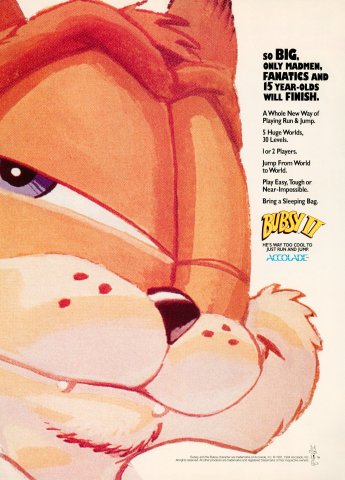 Bubsy II (November, 1994)