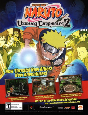 Naruto: Uzumaki Chronicles 2 (Fall, 2007)