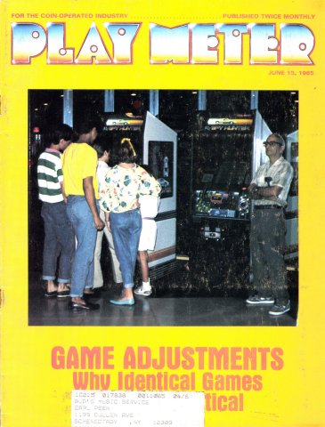 Play Meter Vol. 11 No. 11 (June 15 1985)