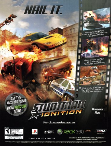 Stuntman: Ignition (Fall, 2007)