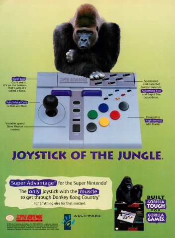 Super Advantage joystick (November, 1994)