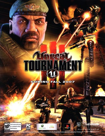 Unreal Tournament 3 (Fall, 2007)