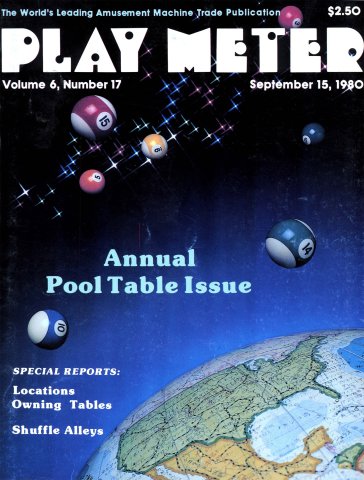 Play Meter Vol. 06 No. 17 (September 15 1980)