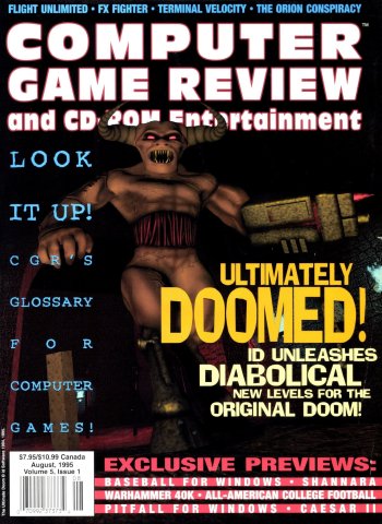 Computer Game Review Issue 49 (August 1995)