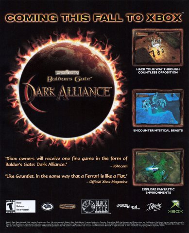 Baldur's Gate: Dark Alliance